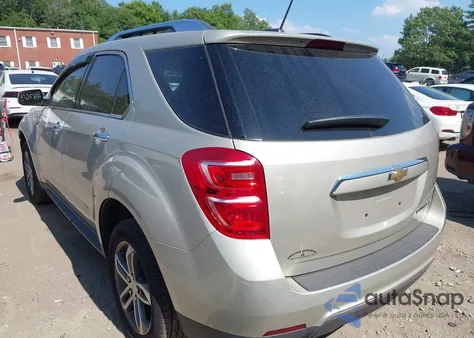 2016 Chevrolet Equinox Ltz from USA, damaged, VIN 2GNALDEK1G1178387